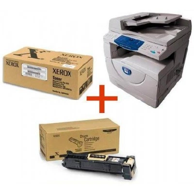 МФУ Xerox WorkCentre 5020/DN + 106R01277 Тонер-картридж (2 шт) + 101R00432 Копи-картридж