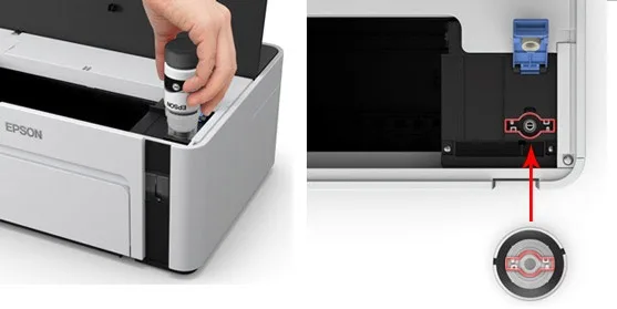 Принтер Epson M1100 (C11CG95405) в России Принтер Epson M1100 (C11CG95405) в России