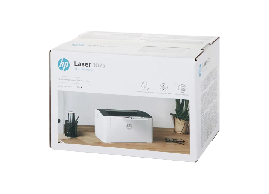 Принтер HP Laser 107a (4ZB77A) в России Принтер HP Laser 107a (4ZB77A) в России