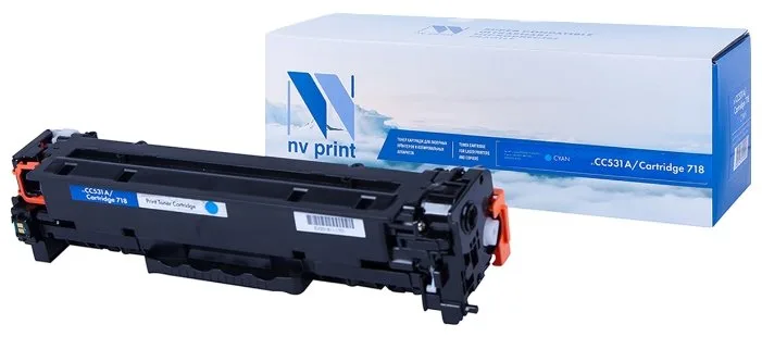 Картридж NV Print CC531A/718 в России Картридж NV Print CC531A/718 в России