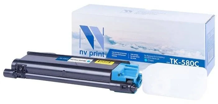 Картридж NV Print TK-580C в России Картридж NV Print TK-580C в России