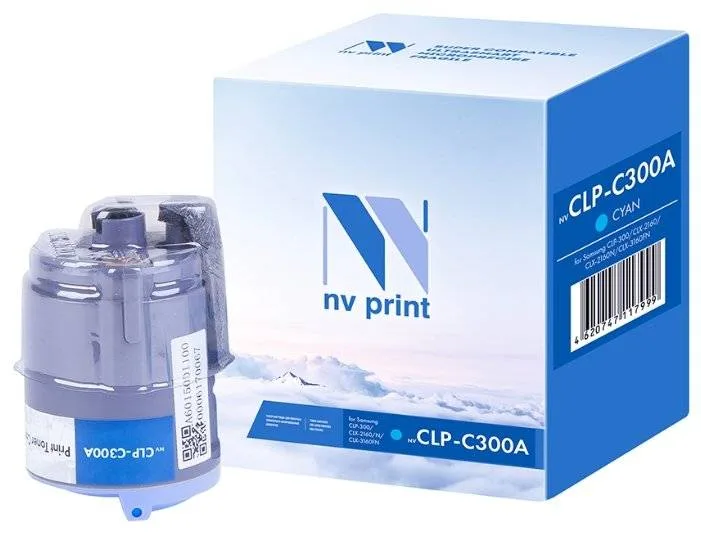 Картридж NV Print CLP-C300A в России Картридж NV Print CLP-C300A в России