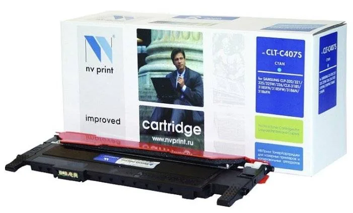 Картридж NV Print CLT-C407S в России Картридж NV Print CLT-C407S в России