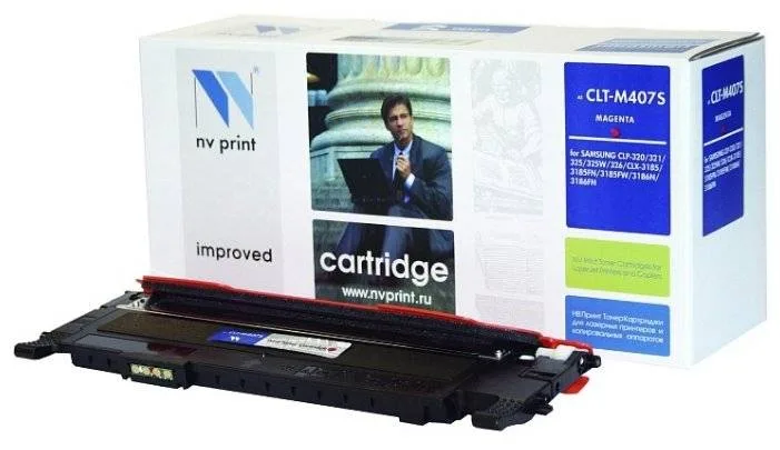 Картридж NV Print CLT-M407S M в России Картридж NV Print CLT-M407S M в России
