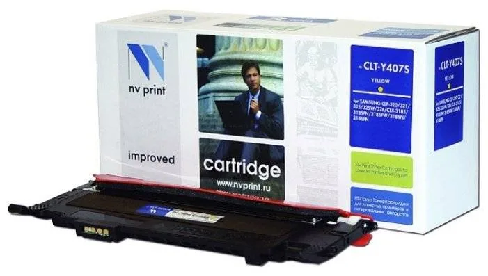 Картридж NV Print CLT-Y407S Y в России Картридж NV Print CLT-Y407S Y в России
