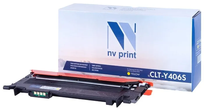 Картридж NV Print CLT-Y406S Y в России Картридж NV Print CLT-Y406S Y в России