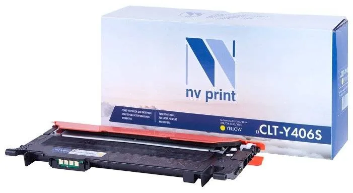 Картридж NV Print CLT-Y406S Y в России Картридж NV Print CLT-Y406S Y в России