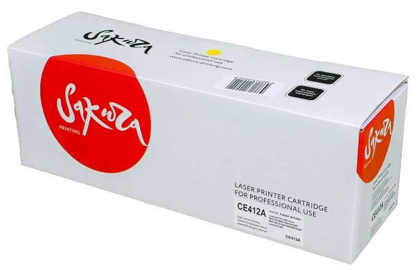 Картридж Sakura CE412A в России Картридж Sakura CE412A в России