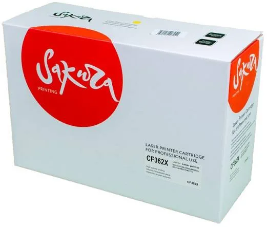 Картридж Sakura CF362X в России Картридж Sakura CF362X в России