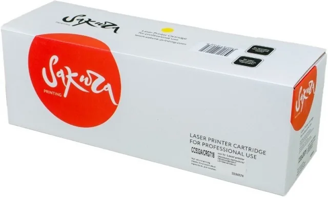 Картридж Sakura CC532A/CRG718Y в России Картридж Sakura CC532A/CRG718Y в России