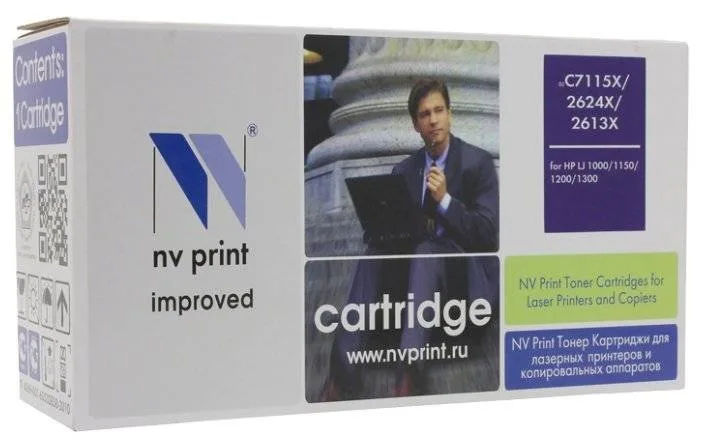 Картридж NV Print C7115X/2624X/2613X для HP в России Картридж NV Print C7115X/2624X/2613X для HP в России