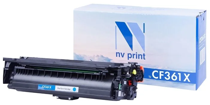Картридж NV Print CF361X в России Картридж NV Print CF361X в России