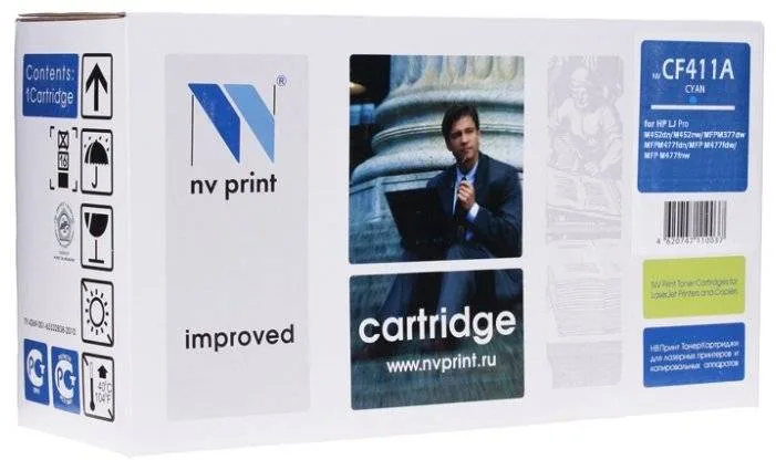 Картридж NV Print CF411A в России Картридж NV Print CF411A в России