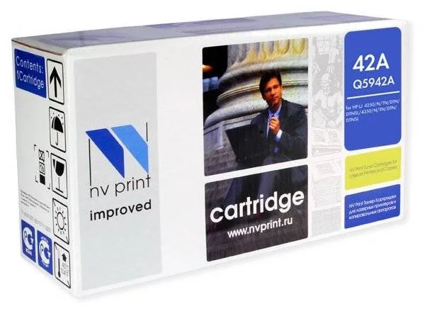 Картридж NV Print Q5942A в России Картридж NV Print Q5942A в России
