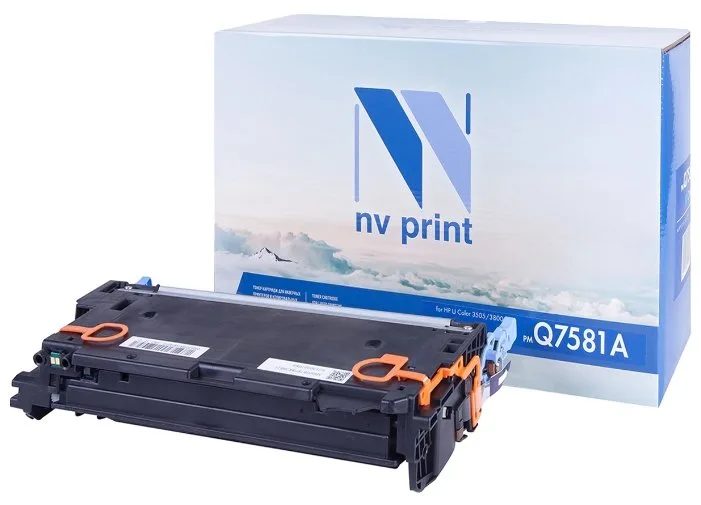 Картридж NV Print Q7581A в России Картридж NV Print Q7581A в России