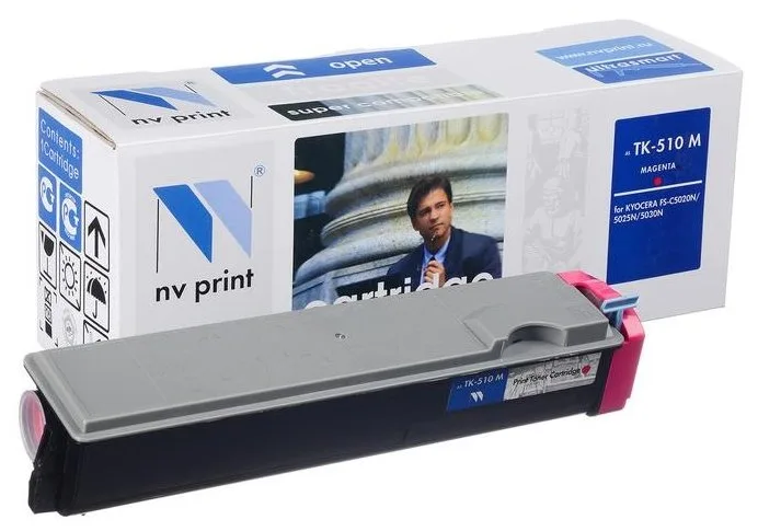 Картридж NV Print TK-510M в России Картридж NV Print TK-510M в России