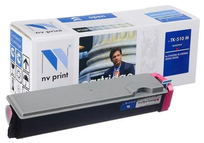 Картридж NV Print TK-510M в России Картридж NV Print TK-510M в России