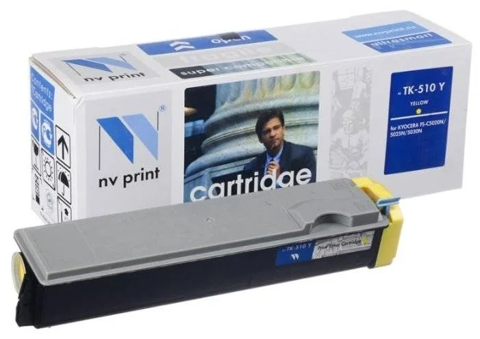 Картридж NV Print TK-510Y в России Картридж NV Print TK-510Y в России