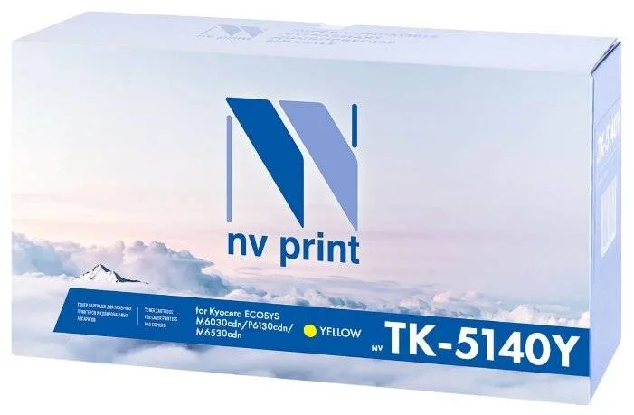 Картридж NV Print TK-5140Y в России Картридж NV Print TK-5140Y в России