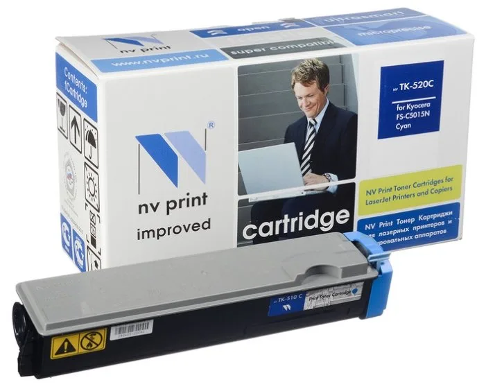 Картридж NV Print TK-520C в России Картридж NV Print TK-520C в России