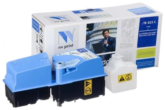 Картридж NV Print TK-825C в России Картридж NV Print TK-825C в России