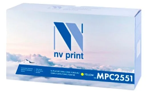 Картридж NVP MP C2551Y в России Картридж NVP MP C2551Y в России