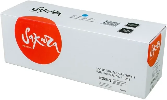 Картридж Sakura CC531A/CRG718С в России Картридж Sakura CC531A/CRG718С в России