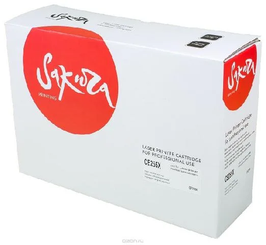 Картридж Sakura CE255X в России Картридж Sakura CE255X в России