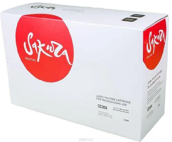 Картридж Sakura CE390X в России Картридж Sakura CE390X в России
