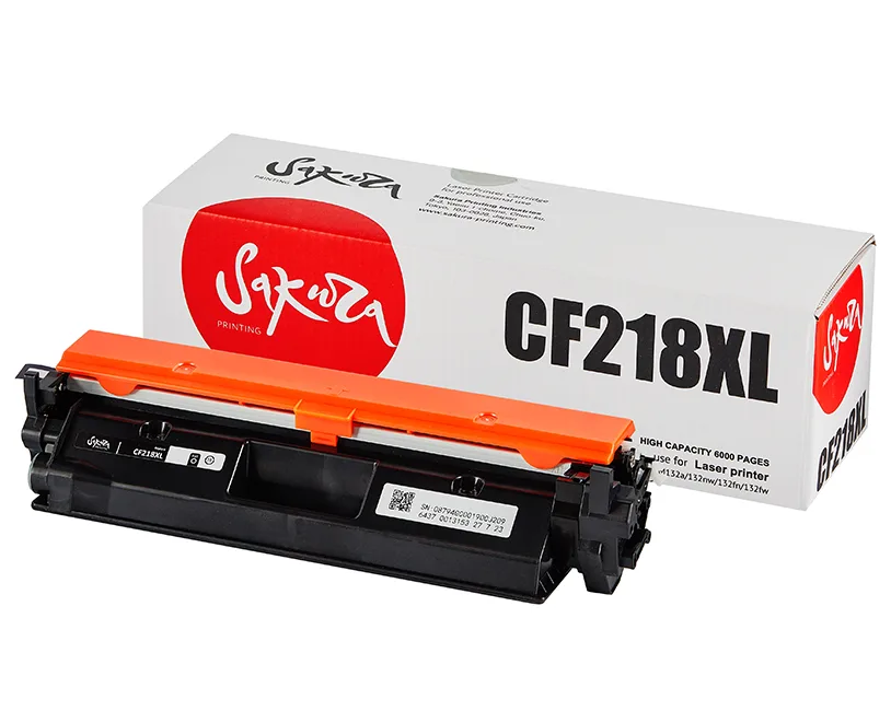 Картридж Sakura CF218XL в России Картридж Sakura CF218XL в России