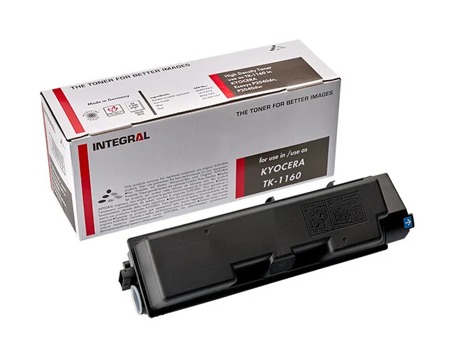 Тонер-картридж Integral TK-1160 с чипом для Kyocera в России Тонер-картридж Integral TK-1160 с чипом для Kyocera в России