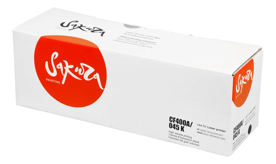Картридж Sakura CF400A/045BK в России Картридж Sakura CF400A/045BK в России