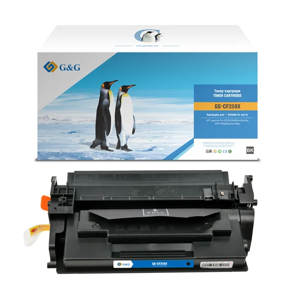Cartridge G&G 59X для HP LJ M304/M404/M428, с чипом (10 000стр.) (аналог CF259X) в России Cartridge G&G 59X для HP LJ M304/M404/M428, с чипом (10 000стр.) (аналог CF259X) в России