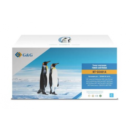 Cartridge G&G 507A для HP CLJ M551/M575/M570; CANON LBP7780, с чипом (6 000), голубой (аналог CE401A) в Москве Cartridge G&G 507A для HP CLJ M551/M575/M570; CANON LBP7780, с чипом (6 000), голубой (аналог CE401A) в Москве
