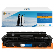 Cartridge G&G 207A для HP CLJ M255/M282/M283, с чипом (1 250стр.), голубой (аналог W2211A)