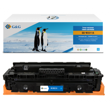 Cartridge G&G 207A для HP CLJ M255/M282/M283, с чипом (1 250стр.), голубой (аналог W2211A) в Москве Cartridge G&G 207A для HP CLJ M255/M282/M283, с чипом (1 250стр.), голубой (аналог W2211A) в Москве