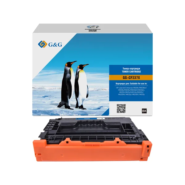 Cartridge G&G 37X для HP LJ M608/M609/M631/M632/M633, с чипом (25 000стр.) (аналог CF237X) в России Cartridge G&G 37X для HP LJ M608/M609/M631/M632/M633, с чипом (25 000стр.) (аналог CF237X) в России