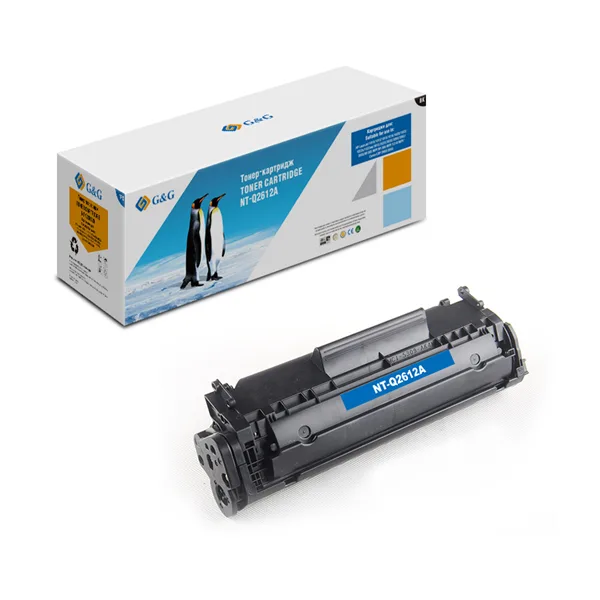 Cartridge G&G 12A для HP LJ 1010/12/15/18/20/22/ 3015/20/30/50/52/55/M1005/M1300/1319; CANON LBP 2900/3000/L120/L90 (аналог Q2612A) в России Cartridge G&G 12A для HP LJ 1010/12/15/18/20/22/ 3015/20/30/50/52/55/M1005/M1300/1319; CANON LBP 2900/3000/L120/L90 (аналог Q2612A) в России
