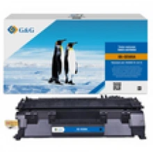 Cartridge G&G 05A для HP LJ P2035/P2055/M401/M425; CANON LBP6300/6310/6650/6670 (2300стр.) (аналог CE505A)