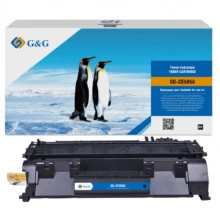 Cartridge G&G 05A для HP LJ P2035/P2055/M401/M425; CANON LBP6300/6310/6650/6670 (2300стр.) (аналог CE505A)