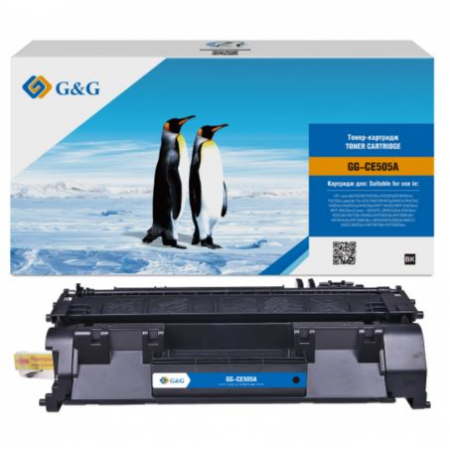 Cartridge G&G 05A для HP LJ P2035/P2055/M401/M425; CANON LBP6300/6310/6650/6670 (2300стр.) (аналог CE505A) в Москве Cartridge G&G 05A для HP LJ P2035/P2055/M401/M425; CANON LBP6300/6310/6650/6670 (2300стр.) (аналог CE505A) в Москве