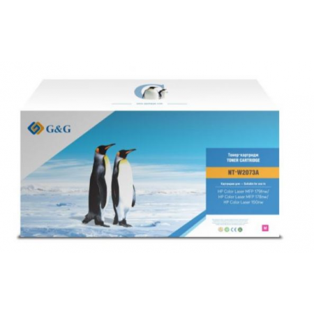 Cartridge G&G 117A для HP CLJ 150/17817, с чипом (700стр.), пурпурный (аналог W2073A) в Москве Cartridge G&G 117A для HP CLJ 150/17817, с чипом (700стр.), пурпурный (аналог W2073A) в Москве