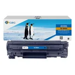 Cartridge G&G 36A для HP LJP1505/M1120/M1522;CANON LBP-3250 , с чипом (2 000) (аналог CB436A)