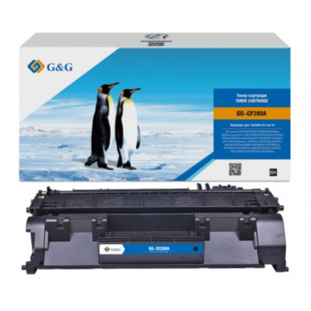 Cartridge G&G 80A для HP LJ P2035/P2055/M401/M425;CANON LBP6300dn/6310dn/6650dn/6670 (2 700стр.) (аналог CF280A) в Москве Cartridge G&G 80A для HP LJ P2035/P2055/M401/M425;CANON LBP6300dn/6310dn/6650dn/6670 (2 700стр.) (аналог CF280A) в Москве
