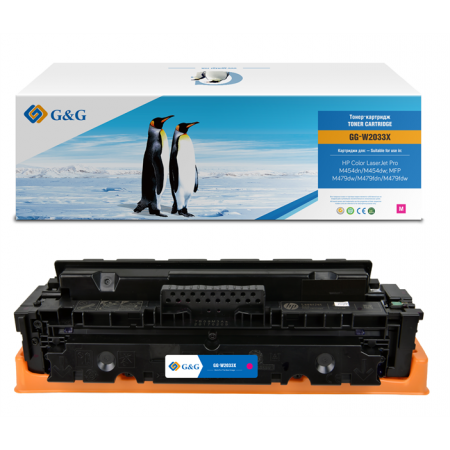 Cartridge G&G 415X для HP CLJ M454/M479, с чипом (6 000стр.), пурпурный (аналог W2033X) в Москве Cartridge G&G 415X для HP CLJ M454/M479, с чипом (6 000стр.), пурпурный (аналог W2033X) в Москве