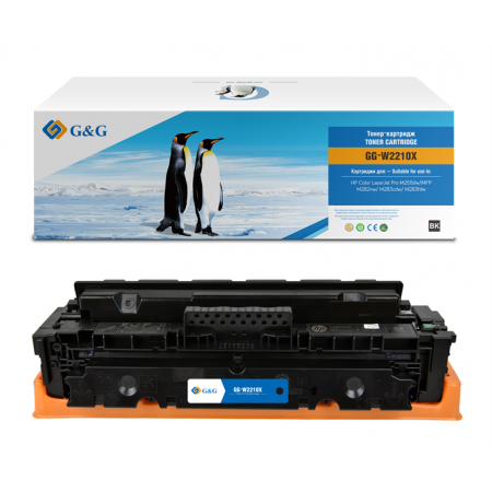 Cartridge G&G 207X для HP CLJ M255/M282/M283, с чипом (3150стр.), черный (аналог W2210X) в Москве Cartridge G&G 207X для HP CLJ M255/M282/M283, с чипом (3150стр.), черный (аналог W2210X) в Москве