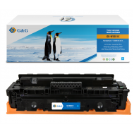 Cartridge G&G 415X для HP CLJ M454/M479, с чипом (6 000стр.), голубой (аналог W2031X)