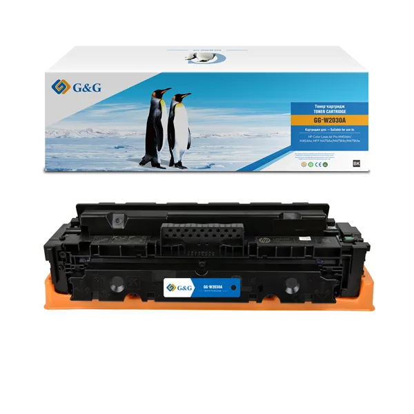 Cartridge G&G 415A для HP CLJ M454/M479, с чипом (2 400стр.), черный (аналог W2030A) в России Cartridge G&G 415A для HP CLJ M454/M479, с чипом (2 400стр.), черный (аналог W2030A) в России