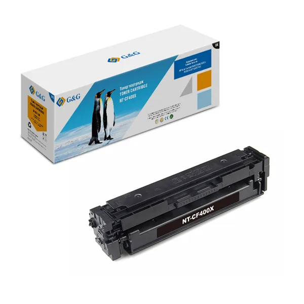 Cartridge G&G 201X для HP СLJ M252/M274/M277, с чипом (2 800стр.), черный (аналог CF400X) в России Cartridge G&G 201X для HP СLJ M252/M274/M277, с чипом (2 800стр.), черный (аналог CF400X) в России