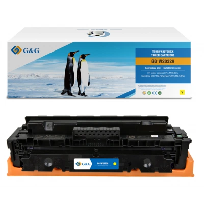 Cartridge G&G 415A для HP CLJ M454/M479, с чипом (2100стр.), желтый (аналог W2032A) Cartridge G&G 415A для HP CLJ M454/M479, с чипом (2100стр.), желтый (аналог W2032A)